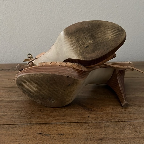 Marc Fisher mfanelle nude heel sandal 8 - Picture 6 of 7